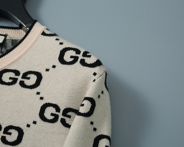 ブランドセーター細部ディテール